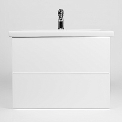 Viant Мебель для ванной София 80 подвесная белая – фотография-6